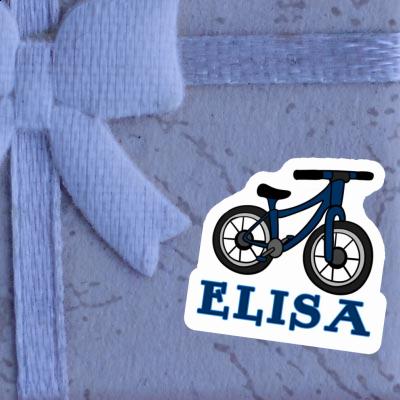 Mountain Bike Sticker Elisa Laptop Image