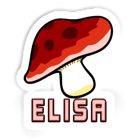 Pilz Sticker Elisa Notebook Image