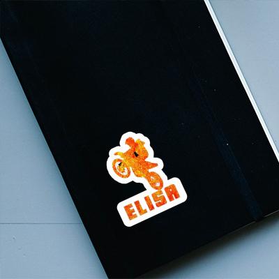 Elisa Aufkleber Motocross-Fahrer Gift package Image