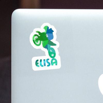 Sticker Motocross Rider Elisa Image