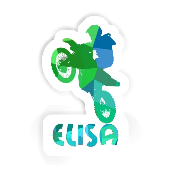 Sticker Motocross Rider Elisa Image