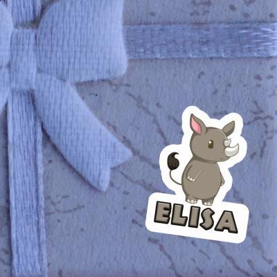 Sticker Elisa Nashorn Gift package Image