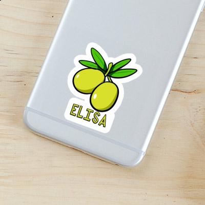 Sticker Olive Elisa Notebook Image