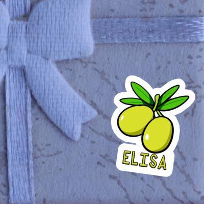 Sticker Olive Elisa Notebook Image