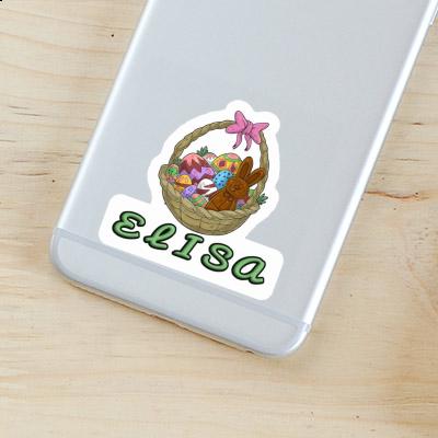 Sticker Easter basket Elisa Notebook Image