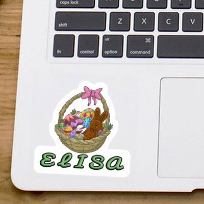 Sticker Easter basket Elisa Image