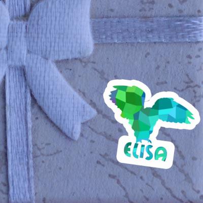 Sticker Owl Elisa Laptop Image