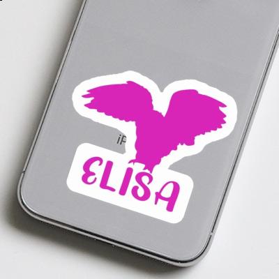 Eule Sticker Elisa Laptop Image