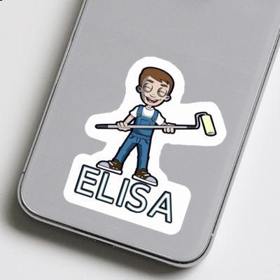 Maler Sticker Elisa Notebook Image