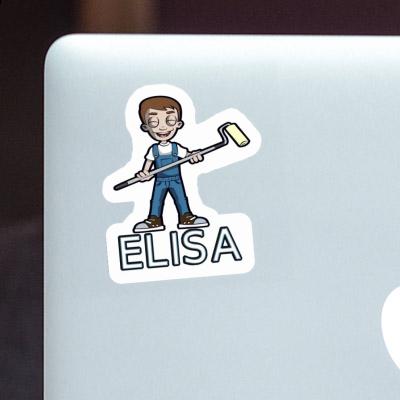 Elisa Sticker Painter Laptop Image