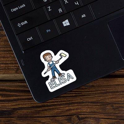 Maler Sticker Elisa Laptop Image