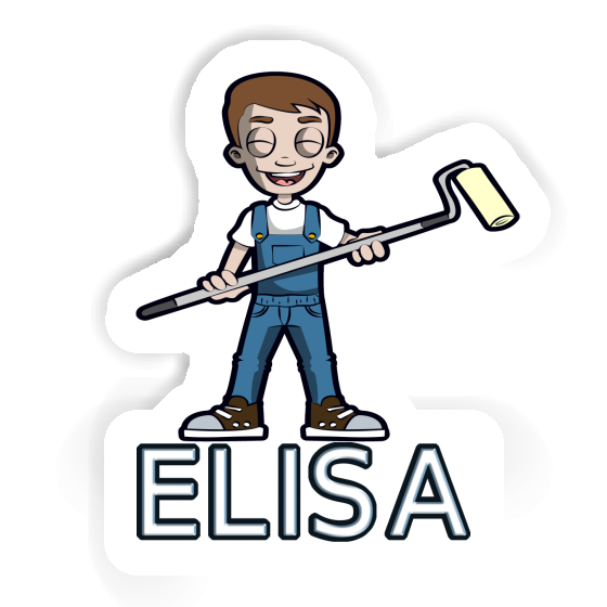 Elisa Sticker Painter Laptop Image