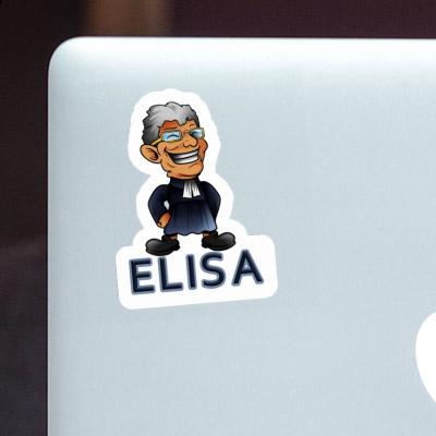 Vicar Sticker Elisa Image