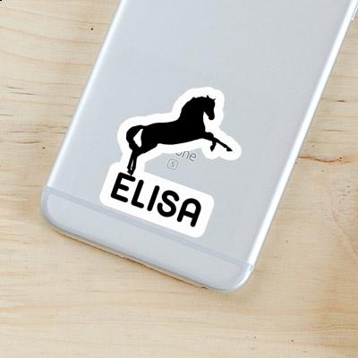 Pferd Sticker Elisa Laptop Image