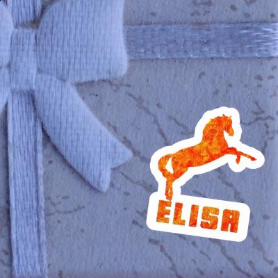 Horse Sticker Elisa Notebook Image