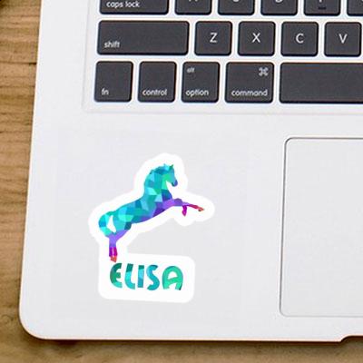 Elisa Sticker Horse Notebook Image