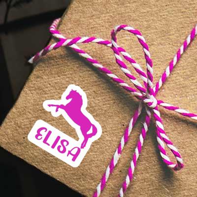 Sticker Elisa Horse Gift package Image