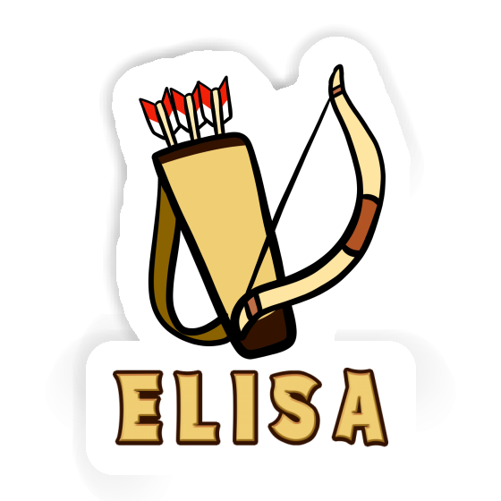 Elisa Sticker Arrow Bow Gift package Image