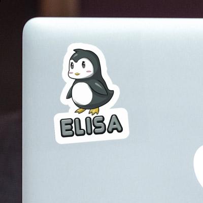 Sticker Penguin Elisa Laptop Image