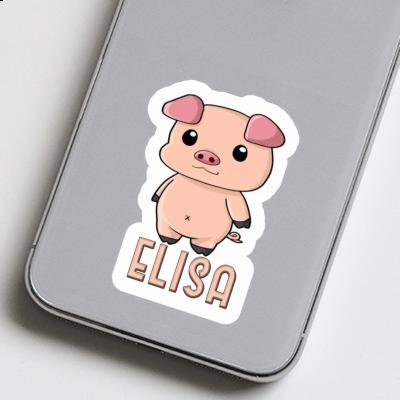 Sticker Piggy Elisa Gift package Image