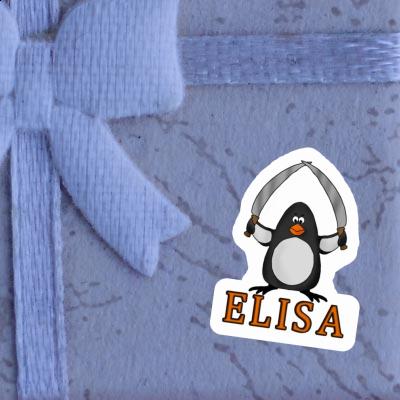 Elisa Sticker Sword Laptop Image