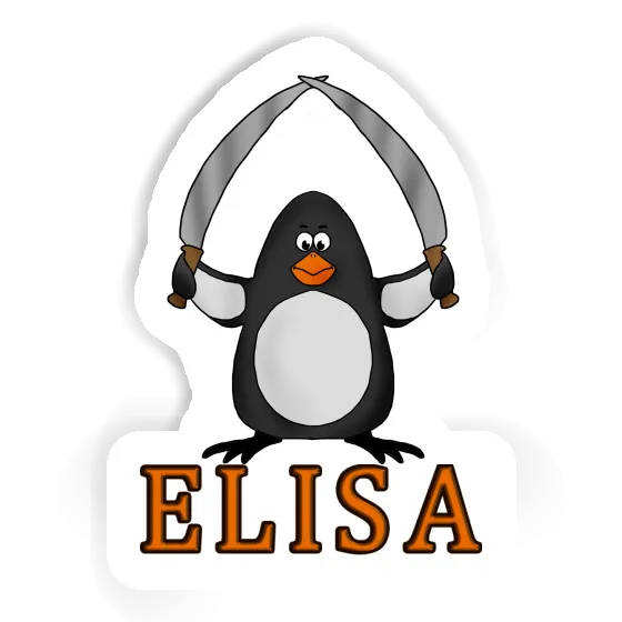 Sticker Elisa Kampfpinguin Image