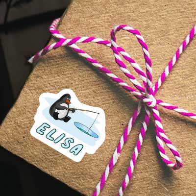 Elisa Sticker Fishing Penguin Gift package Image