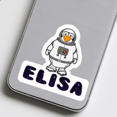 Pingouin Autocollant Elisa Notebook Image