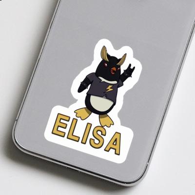 Sticker Rocking Penguin Elisa Gift package Image