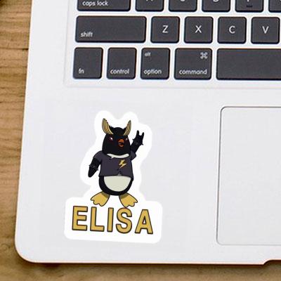 Sticker Rocking Penguin Elisa Gift package Image