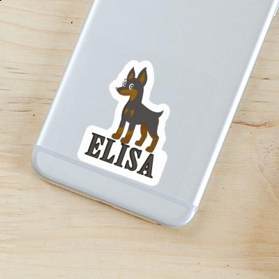 Sticker Pinscher Elisa Laptop Image