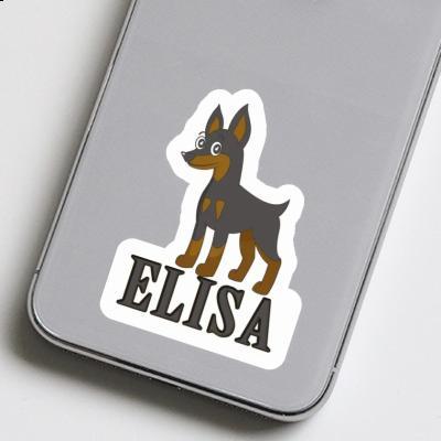 Pinscher Sticker Elisa Gift package Image