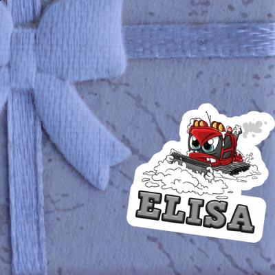 Snow groomer Sticker Elisa Image