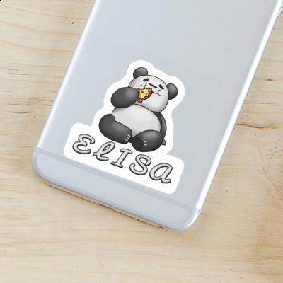 Elisa Sticker Pandabear Notebook Image