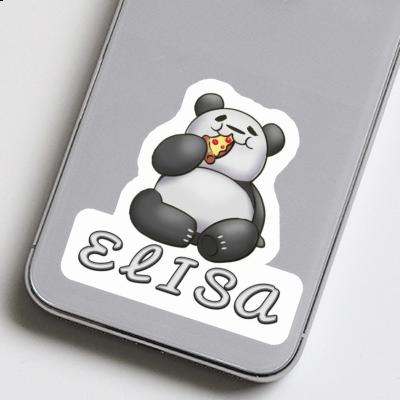 Elisa Sticker Pandabear Notebook Image