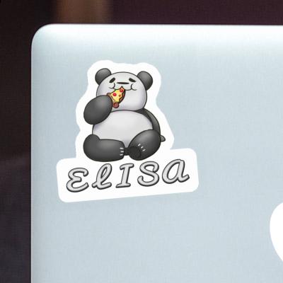 Aufkleber Elisa Panda Notebook Image