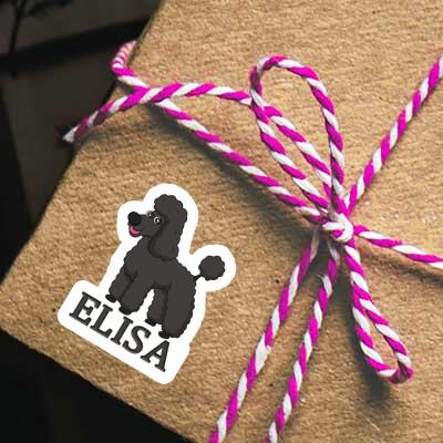 Elisa Aufkleber Pudel Gift package Image