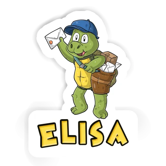 Postman Sticker Elisa Notebook Image