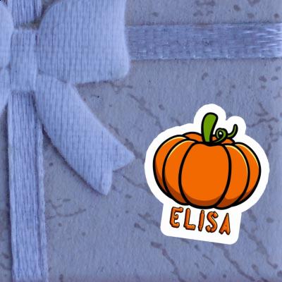 Pumpkin Sticker Elisa Image