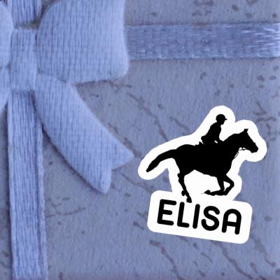 Sticker Horse Rider Elisa Image