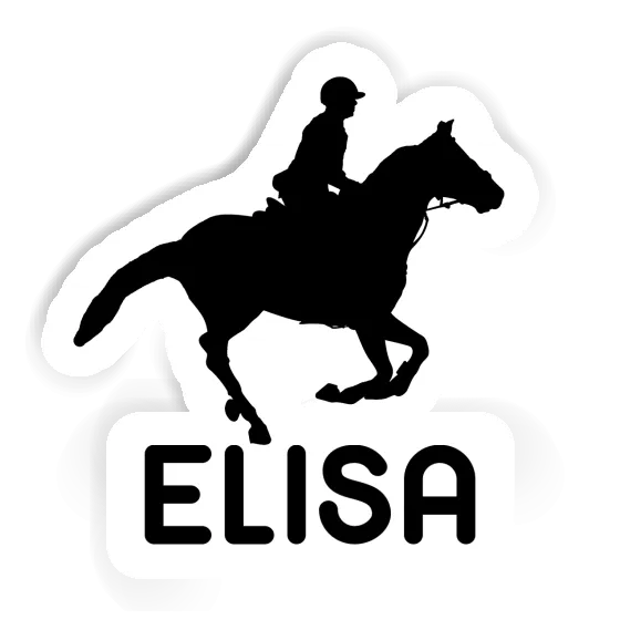 Sticker Reiterin Elisa Notebook Image