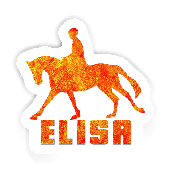 Elisa Sticker Horse Rider Image