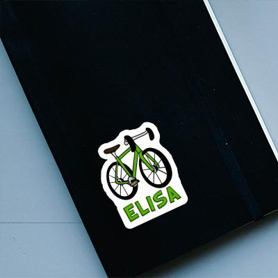 Racing Bicycle Sticker Elisa Image