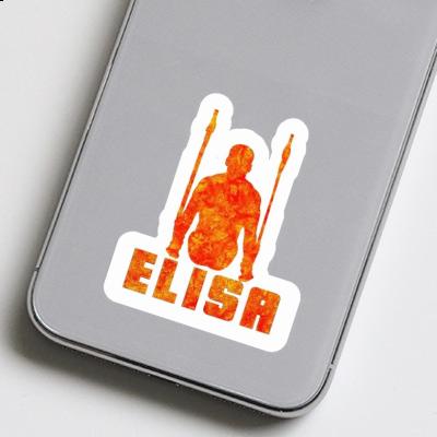 Sticker Elisa Ring gymnast Laptop Image