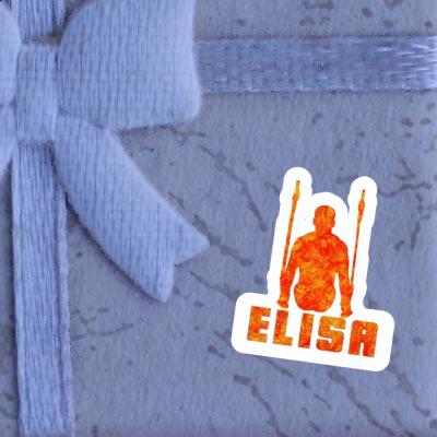 Sticker Elisa Ring gymnast Laptop Image