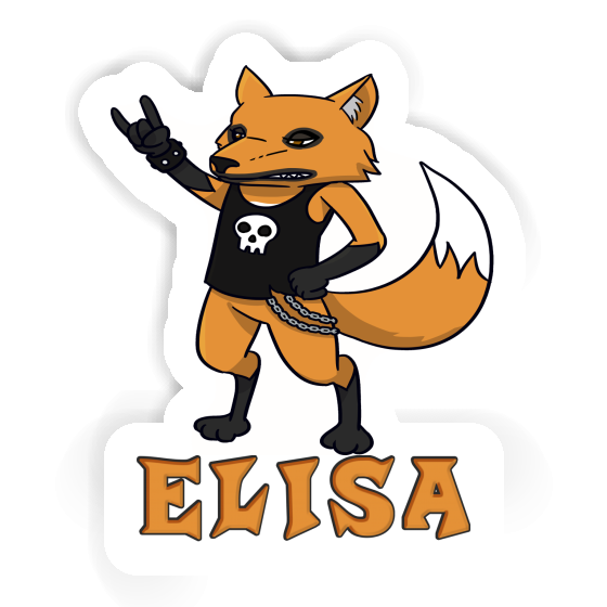 Elisa Sticker Fox Image