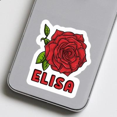 Autocollant Elisa Rose Notebook Image