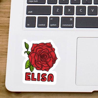 Autocollant Elisa Rose Image