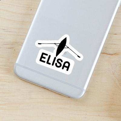 Elisa Sticker Rowboat Image