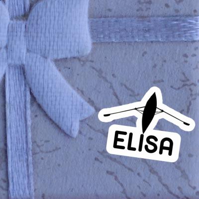 Sticker Elisa Ruderboot Notebook Image